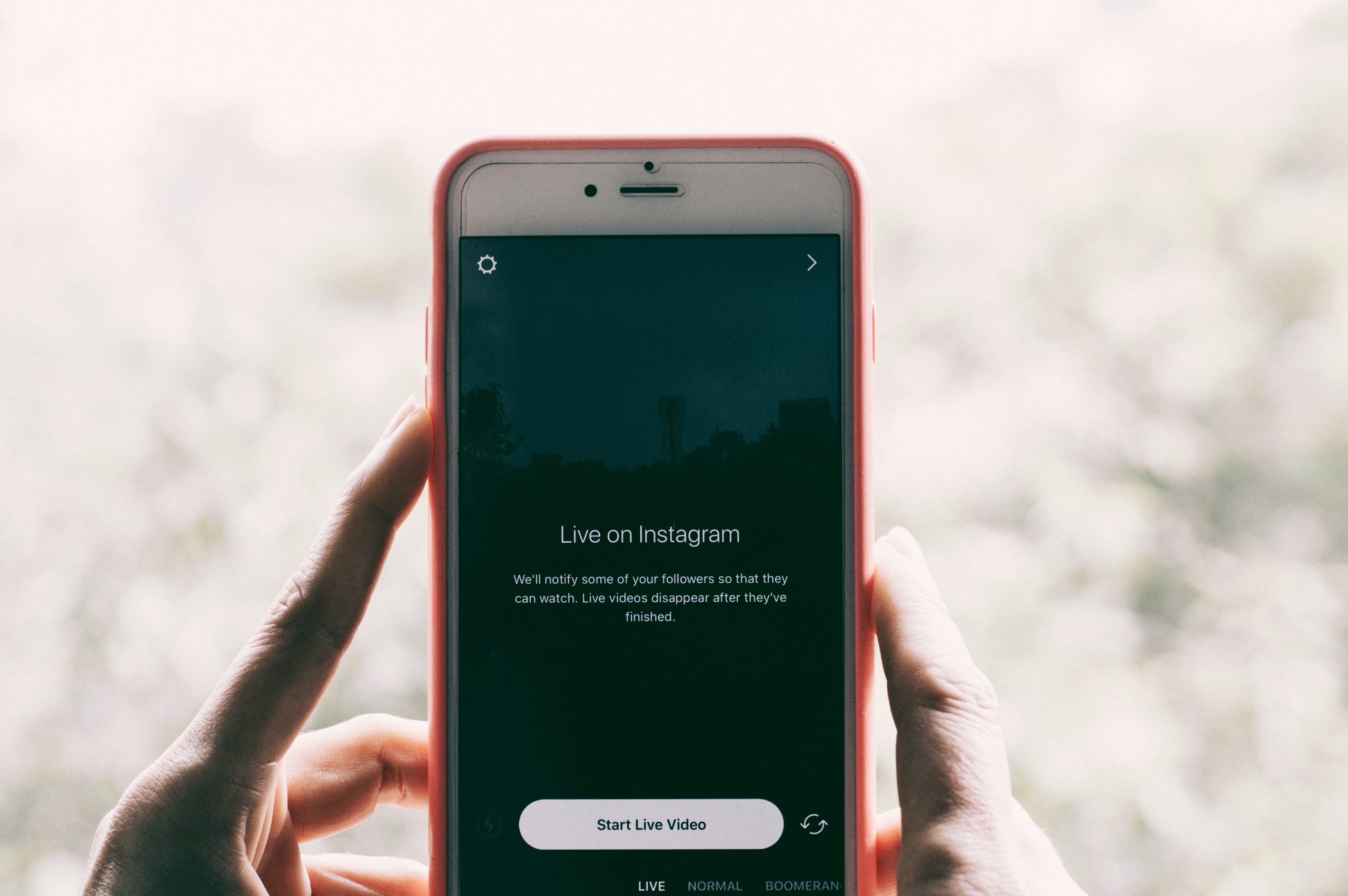 instagram live lancamento marketing